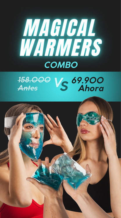 1 Máscara Fría + Gafas Antifatiga + Pocket Bag Térmico